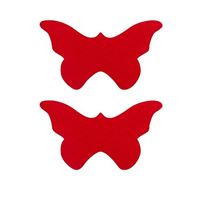 Bild von Nipple Sticker - Rote Butterfly