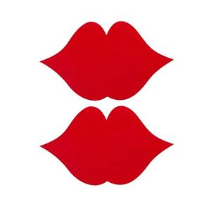 Bild von Nipple Sticker - Rote Lip