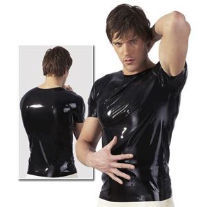 Obrazek Latex T-Shirt schwarz