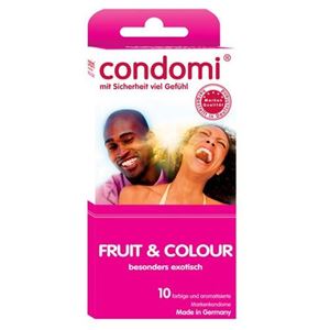 Resim Condomi Fruit & Color (10er)