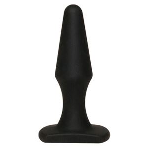 Immagine di Kleine schwarzer Analplug mit Standfuß
