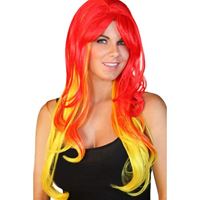 Bild von Red And Yellow Party Wig