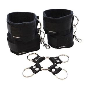 Picture of Hog Tie & Cuff Set - Black