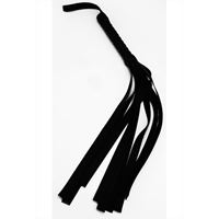 Afbeelding van S&M Black Faux Leather Flogger