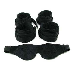 Afbeelding van S&M Our First Bondage Kit Black