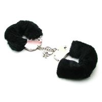 Afbeelding van S&M Furry Handcuffs - Black