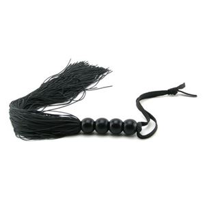 Afbeelding van S&M Medium Rubber Whip: Black