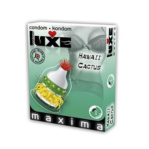 Изображение Luxe Condoms Hawai Cactus 1 pc