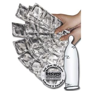 Изображение Secura Transparente Kondome - 1.000 Stück