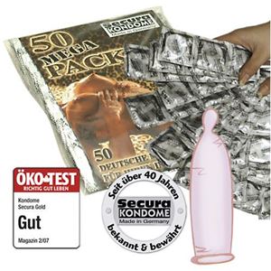Picture of Secura Gold Kondome - 50 Stück