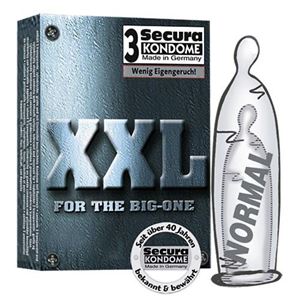 Εικόνα της Secura XXL Kondome - 3 Stück