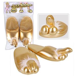 Afbeelding van Penis-Puschen Goldfarben