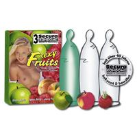 Picture of Secura Sexy Fruits Kondome - 3 Stück