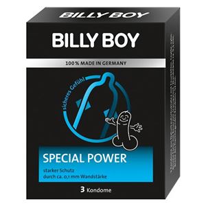 Εικόνα της Billy Boy Special Power Kondome - 3 Stück