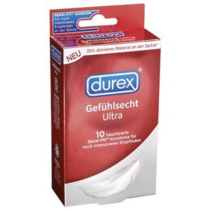 Picture of Durex Sensitive Ultra Kondome - 10 Stück