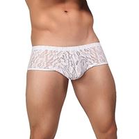 Imagen de Spitzen Mini-Short Weiß