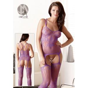 Afbeelding van Einteiliges Straps-Set in Violett