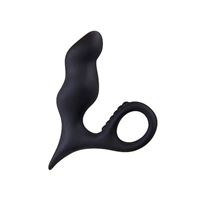 Resim Squatter Dildo in Schwarz 