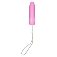 Imagen de Crystal Mini-Vibrator mit Fernbedienung in Pink