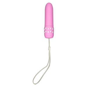 Immagine di Crystal Mini-Vibrator mit Fernbedienung in Pink