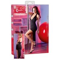 Изображение Kleid mit verlängerter Rückseite in Schwarz