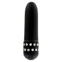 Obrazek Diamond Mini-Vibrator in Schwarz