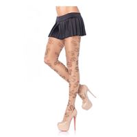 Bild von Transparente Strumpfhose mit Dollar-Muster