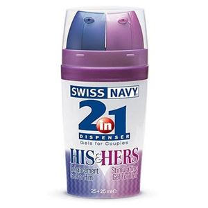 Imagen de Swiss Navy 2-in-1 His & Hers Stimulationsgel