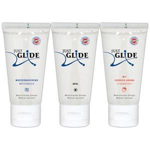 Image de Just Glide Gleitmittel-Mix 3 x 50 ml