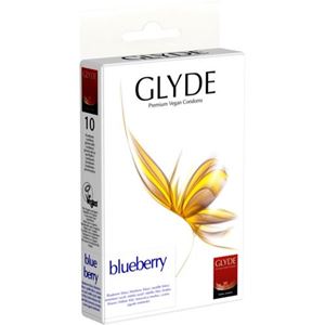 Image de Glyde Ultra - Blaubeere - 10 blaue Kondome