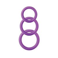 Resim Twiddle Rings in Violett in 3 Größen
