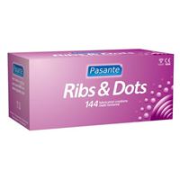 Изображение Pasante Ribs & Dots Kondome 144 Stück