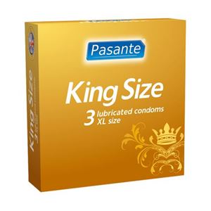 Изображение Pasante King Size Kondome 3 Stück