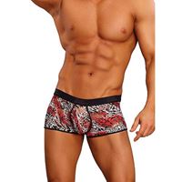 Bild von Tief geschnittene Enhancer Short in Rot