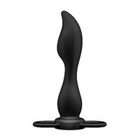 Image de Extra Treasure Black Cockring mit Dildo