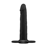 Bild von Realistic Treasure Black, Cockring mit Dildo