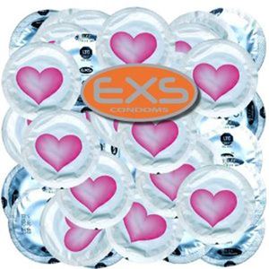 Afbeelding van EXS Love Hearts - 100 Kondome