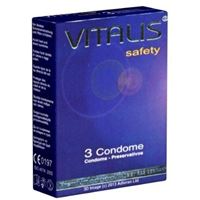 Obrazek VITALIS - Safety Kondome 3 Stück