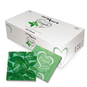 Изображение MoreAmore Tingle Skin Mint Kondome - 100 Stück
