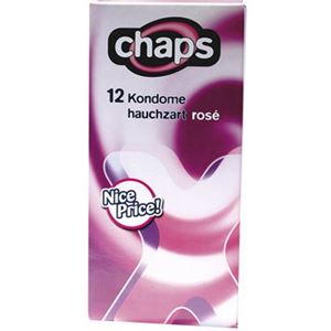 Obrazek Chaps 12 Kondome in Pink
