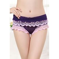 Image de Damenslip mit Rüschen in Violett