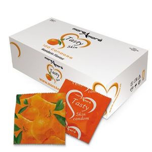 Изображение MoreAmore Tasty Skin Mandarine Kondome 100 Stück