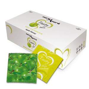 Изображение MoreAmore Tasty Skin Apfel Kondome 100 Stück