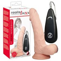 Afbeelding van Vibrierender Dildo - Real Flesh 19 cm