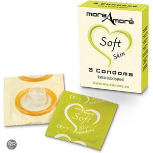 Изображение MoreAmore Soft Skin Kondome 3 Stück