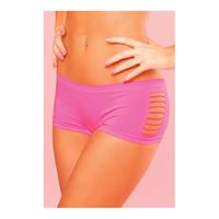 Bild von Sportshort in Pink mit Aussparungen