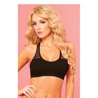 Bild von Sports Mesh Performance Bra Zwart