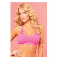 Bild von Sport-BH in Pink mit Löchern