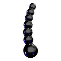 Obrazek Kugelförmiger Dildo aus Glas Icicles No 66 in Schwarz