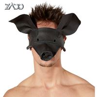 Picture of Ledermaske Schwein